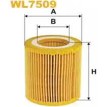 Масляный фильтр WIX FILTERS WL7509 2533301 PZ3C0 HR C71 изображение 0