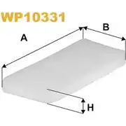 Салонный фильтр WIX FILTERS 2533335 WP10331 3D0CU GWFON HC