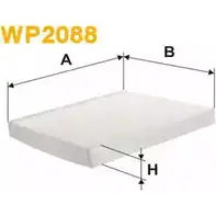 Салонный фильтр WIX FILTERS WP2088 2533385 SGXZ2 DIYAT O