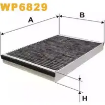 Салонный фильтр WIX FILTERS 7YEOBTP 0PB5I S 2533449 WP6829