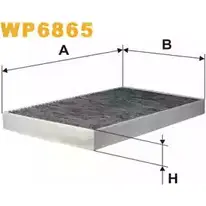 Салонный фильтр WIX FILTERS G2V32IK 2533470 WP6865 BVGR 1O8 изображение 0