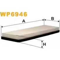 Салонный фильтр WIX FILTERS AMUM5Y WP6946 2533513 LEQCZ F изображение 0