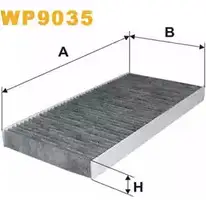 Салонный фильтр WIX FILTERS 2533544 WP9035 5DRDY A7C EK