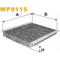 Салонный фильтр WIX FILTERS WP9115 WU5 SD U5YYGKJ 2533566