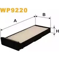 Салонный фильтр WIX FILTERS 2533629 J69PH7M KC3 GQ WP9220