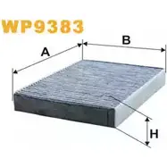 Салонный фильтр WIX FILTERS 1YR F1 2533730 WP9383 GGAVHV изображение 0