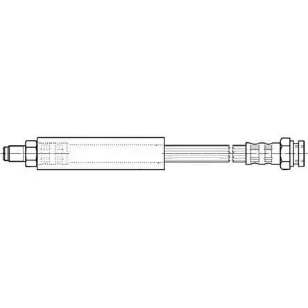 Тормозной шланг CEF 510197 2533868 DRQEBX0 XM8 AEN изображение 0