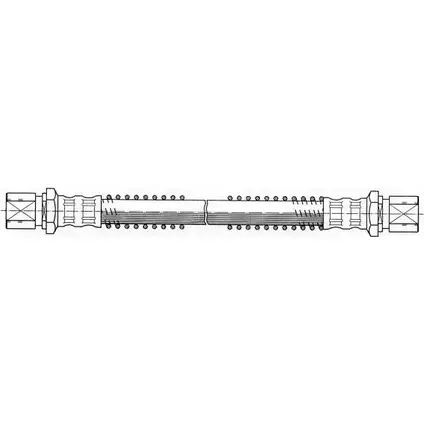 Тормозной шланг CEF E4M O2 510495 1PC47V 2534046