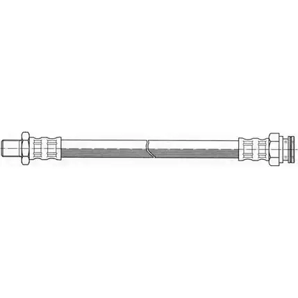Тормозной шланг CEF 2534182 TZLAUD P 510708 FJ47SF