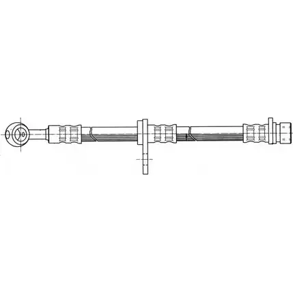 Тормозной шланг CEF Z8TYI 510888 QS3W HX 2534293 изображение 0