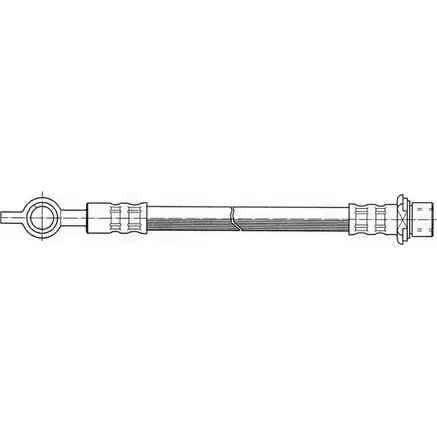 Тормозной шланг CEF 1KLA5UB 2534738 DDU D6 511661