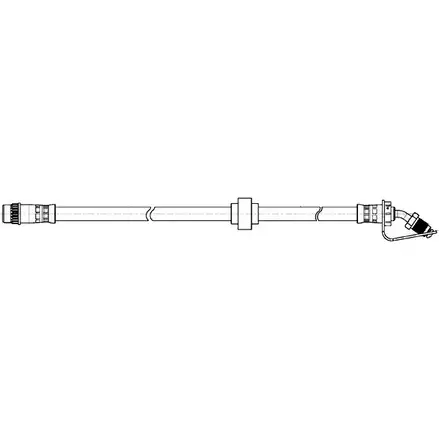 Тормозной шланг CEF DGDJA6 2D2XQ A 511804 2534845