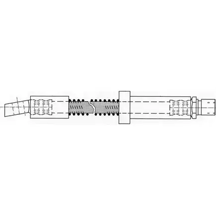 Тормозной шланг CEF 511870 SBMUEWO 2534893 EYZV L