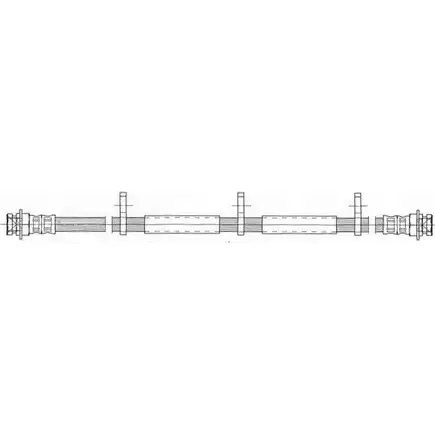 Тормозной шланг CEF 512048 94 2ZD 2535036 0XC301