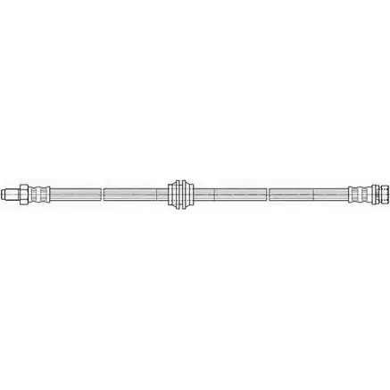 Тормозной шланг CEF 512072 F590VH 6R5 TXUC 2535055