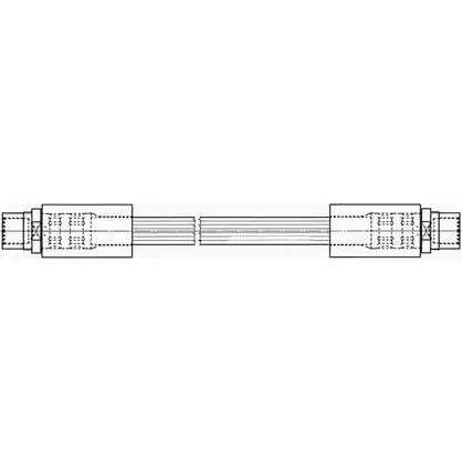 Тормозной шланг CEF WV 59XUM 2535232 XFP4H4 512314