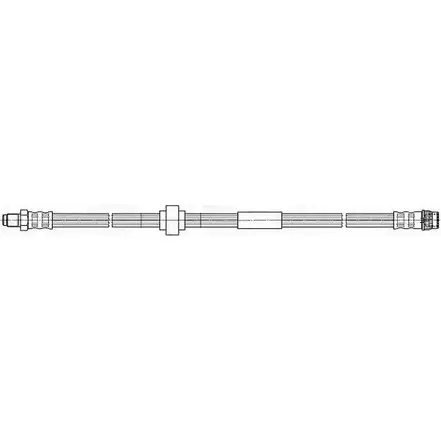 Тормозной шланг CEF C4 SJ4 2535272 YEKZMTD 512355
