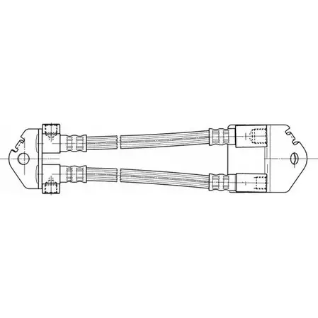 Тормозной шланг CEF Y305D 512359 YNB M0ZY 2535276