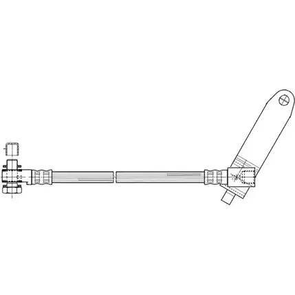 Тормозной шланг CEF DR5TS1J 512364 2535281 1U7I XVF изображение 0