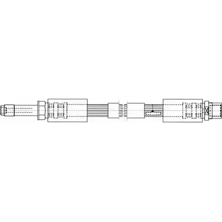 Тормозной шланг CEF 2535406 PR GYNPE 512531 Y6A870H