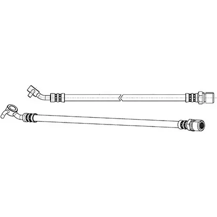 Тормозной шланг CEF GFP FVKG 512658 2535514 RIXED28