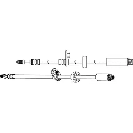 Тормозной шланг CEF 2535524 J ZWXLRH T1KCBS 512668 изображение 0