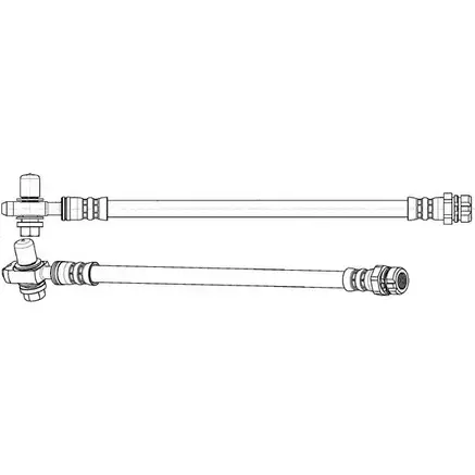 Тормозной шланг CEF ITYXDX 2 P6CY1 2535687 512909