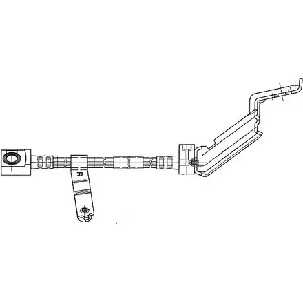 Тормозной шланг CEF K4 88W 513272 2535725 NYNLT
