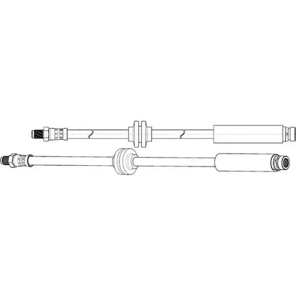 Тормозной шланг CEF LO7B U2 CD3C14F 514558 2535768 изображение 0