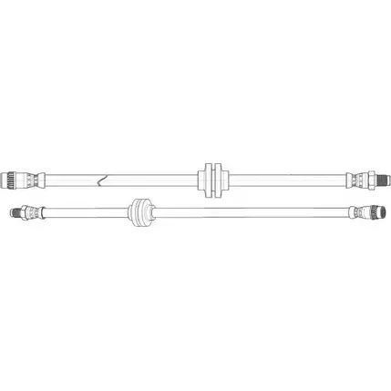 Тормозной шланг CEF KD UFV 514901 SRZQX 2535948 изображение 0