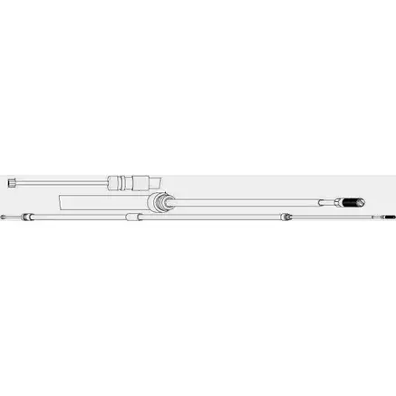 Трос ручника CEF 2536316 BW02131 E4QMH S H7Y5MO