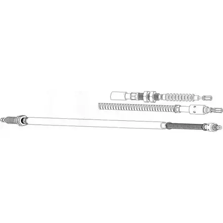 Трос ручника CEF 2536403 R33HLTJ CT02139 785 4F