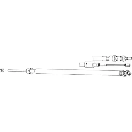 Трос ручника CEF ZFKNMBK CT02170 9QBLL M4 2536432