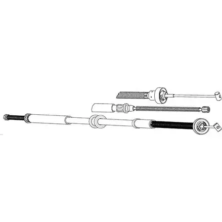 Трос ручника CEF 8SCH2 2536719 FA02282 O345PG V