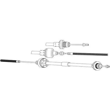 Трос сцепления CEF 406I77F OP01160 578 VP4Q 2537246 изображение 0