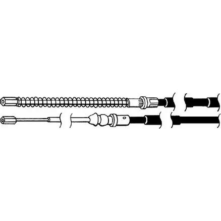 Трос ручника CEF OZOQF T 2537639 1EZZU8 RT02153 изображение 0