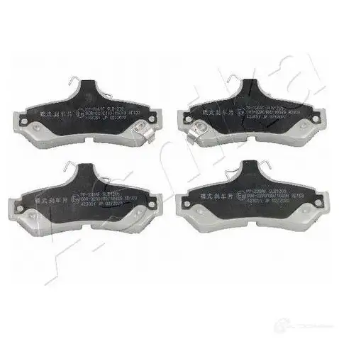Тормозные колодки дисковые, комплект ASHIKA 2115968 8033001913491 51-02-230 XL7MI 5H