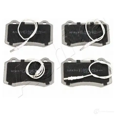 Тормозные колодки дисковые, комплект ASHIKA 1437294536 FF EGC 50-00-0651 - Изображение 1