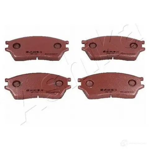 Тормозные колодки дисковые, комплект ASHIKA WOU SX 50-04-421 8033001226270 1222160901 изображение 0