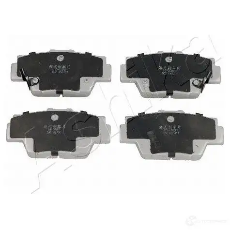 Тормозные колодки дисковые, комплект ASHIKA L5A GIQ 51-04-499 2116017 8033001228731