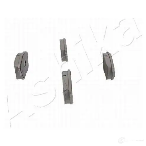 Тормозные колодки дисковые, комплект ASHIKA 2115346 50-00-0080 L8Q8SPA 50- 00-0080 изображение 3