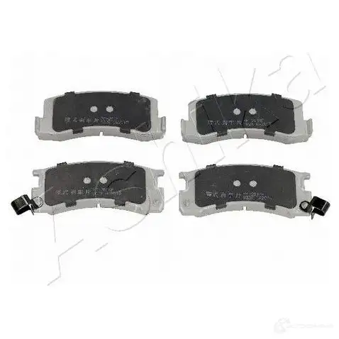 Тормозные колодки дисковые, комплект ASHIKA 51-02-261 8033001228304 S7V MU 2115976