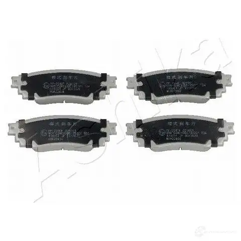 Тормозные колодки дисковые, комплект ASHIKA Q6LFR F 51-02-234 8052553204055 1424256545 изображение 0