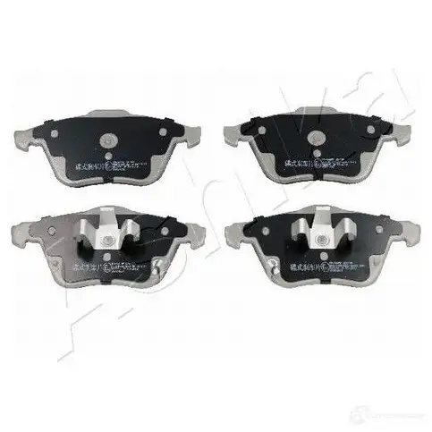 Тормозные колодки дисковые, комплект ASHIKA 6078 L 50-03-344 2115608 8033001449259