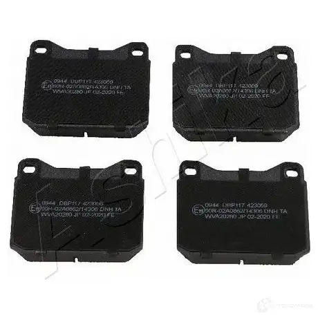 Тормозные колодки дисковые, комплект ASHIKA 50-00-0944 1437296034 Q QO2W