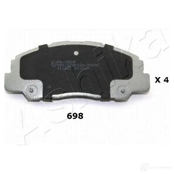 Тормозные колодки дисковые, комплект ASHIKA MGXZ E47 50-06-698 2115726 8033001227048