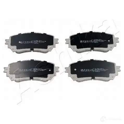 Тормозные колодки дисковые, комплект ASHIKA 8033001830682 2115612 K YUQQ 50-03-350