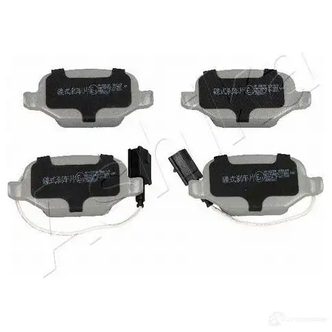 Тормозные колодки дисковые, комплект ASHIKA 51-00-0207 1437295565 74ERHR X - Изображение 1