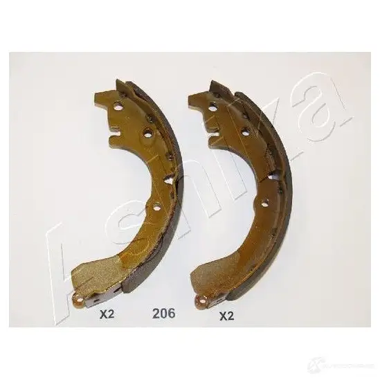 Тормозные колодки ASHIKA EYJ7 X 2116287 8033001229912 55-02-206