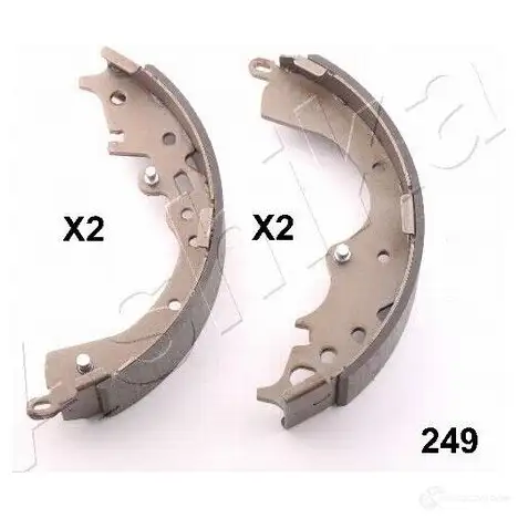 Тормозные колодки ASHIKA 2116316 8033001842241 55-02-249 JB8A N